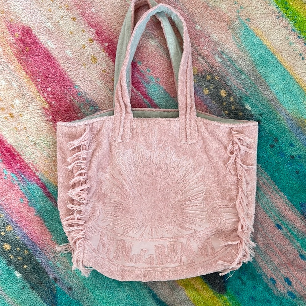 COPY - Son of a Beach fringe beach bag
